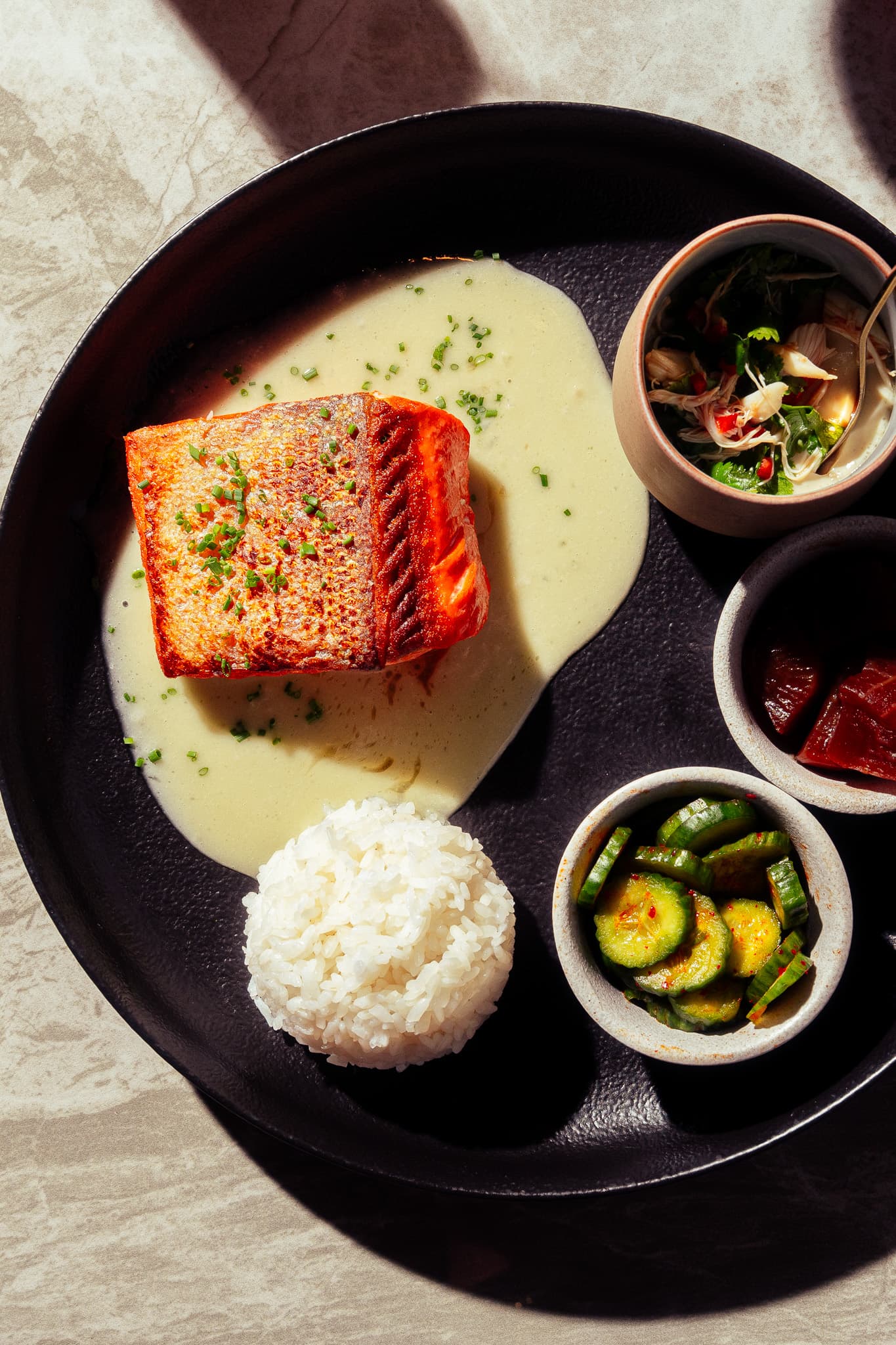 King Salmon + Banchans