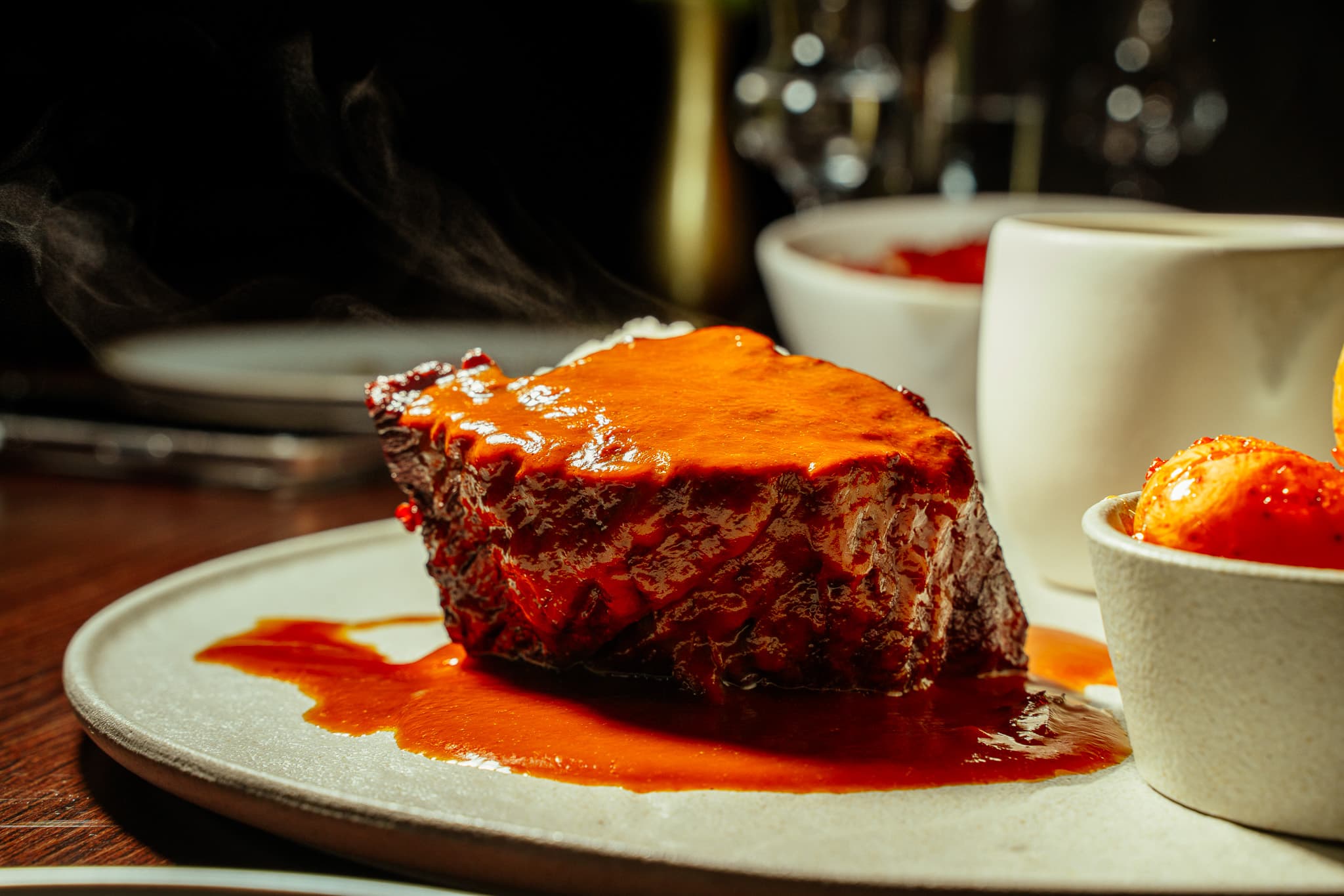 Soy Braised Short Rib + Banchans