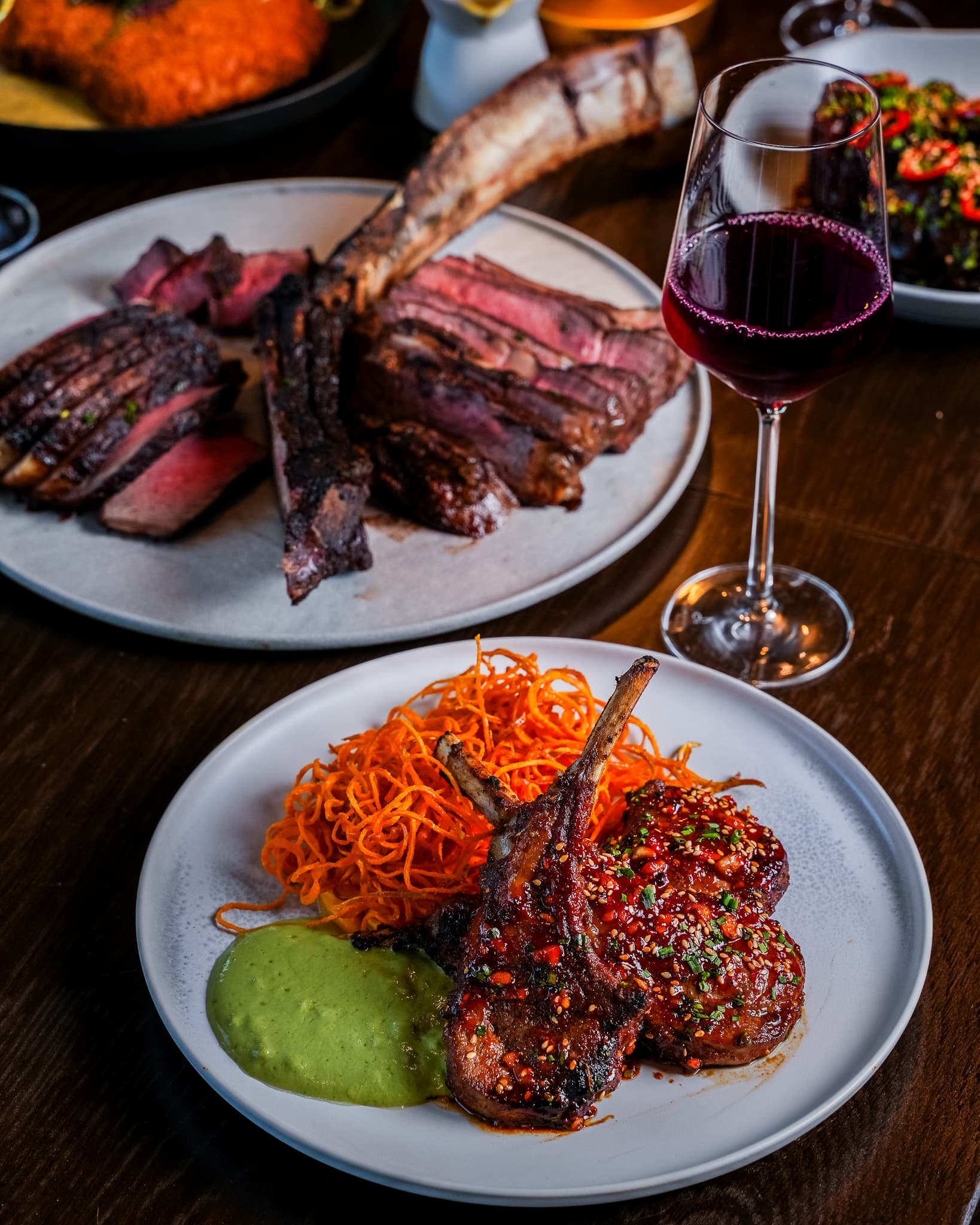 Expertly prepared lamb